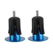 1 Pair Bike Handlebar End Plugs Road Bicycle Cycling Aluminum8625