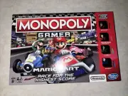 Monopoly Gamer Mario Kart W/All Extra Characters Bowser Yoshi DK Rosalia Shy Guy