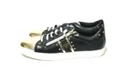 TS Size 10 Womens Bumble Bee Glitz Lace Up & Zip Fashion Sneaker RRP $99.95