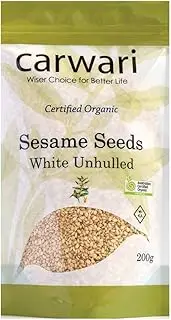 Carwari Organic Unhulled Sesame Seeds 200g