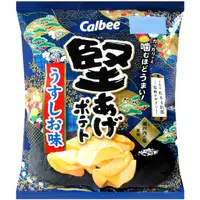 在飛比找PChome24h購物優惠-Calbee 卡樂先生鹽味堅脆洋芋片 (65g)