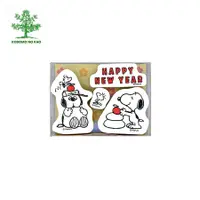 在飛比找誠品線上優惠-KODOMO Snoopy賀年海綿印章組/ Happy Ne