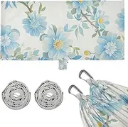 Summer Fresh Blue Daisies Hammocks for Camping with Portabl Carry Bag Swing Hammock for Outside Camping Essentials