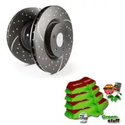 EBC B06 Brake Kit Rear Pads Discs for Audi 100 (44, 44Q C3) 200 Quattro (for: Audi)