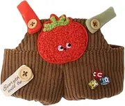 Rukjmqi Plush Doll Dress Up,15cm Dress Up Toy Overalls | Vegetable Plush Doll Toys Costume, Cute Dress Up Doll Clothes Detachable for 20cm Doll Clothes Accessories