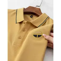 在飛比找ETMall東森購物網優惠-專柜正品珠地棉美國有領短袖t恤