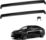STIDPFZX Roof Rack Cross Bar Compatible for Tesla Model Y 2017-2024 Model 3 Highland Heavy Duty Aluminum Roof Rack Accessories(My 20-24)