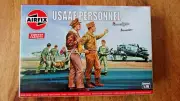 Airfix A00748V WWII U.S.A.A.F. Personnel 1:76 Scale Plastic Figures NEW
