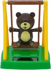 Swinging Bear Solar Toy,Cute Swing Bear Solar Powered Figurine Car Dashboard Decor - Solar Dashboard Doll Car Decorative Swing Toys for Car Ornament Dashboard Decoration