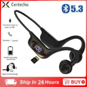 AKZ-G3 Bone Conduction Bluetooth Earphone V5.3 Ear-hook Air Conduction Wireless