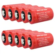 Banshee Replacement for Streamlight 69223 CR2 650mAh 3V Lithium Battery 10 Pack