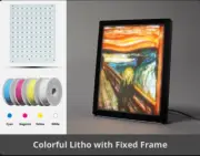 Customized Portrait Lightbox - Choose Either Mono Or Color - Color Prints Vary