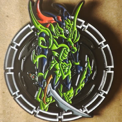 Yugioh Black Luster Soldier Enamel Pin Official Konami Anime Collectible Badge