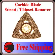 Carbide Grout Rasp Oscillating Multi Tool Blade Disc For Fein Multimaster Bosch