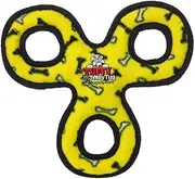 Tuffy Jr 3-WayTug Bone, Yellow