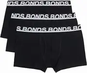 [Generic] 9 x Mens Everyday Trunks Underwear Black