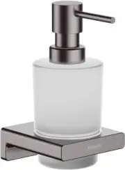 41745340 Addstoris Soap Dispenser, Brushed Black Chrome