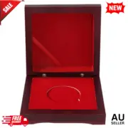 Single Coin Display Box Storage Container for Silver Coins Medals & Collectibles