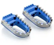 Rizoma Rider Rally Foot Pegs Footrest Blue/Black BMW R1200GS LC R 1200 GS 2013-2