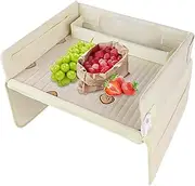 Pram Tray, Car Seat Table, Children's Operations for Prams, Car Multifunctional Bowl, Waterproof Storage Table, Baby Pram Tray Table