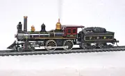 HO BACHMANN AMERICAN 4-4-0 PRR LOCOMOTIVE W/TENDER #51114