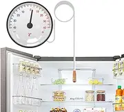 Thermometer – Vapor Thermometer, Refrigeration Thermometer, Capillary Tool | High‑Precision Thermometer with Temperature Range Feature, Portable Weather Gauge for Indoor Coolers Detection Use