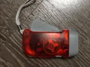 Hand Crank Flashlight Rechargeable LED Emergency Light w/ Squeeze Powered