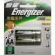 Energizer勁量鎳氫充電池3號2入