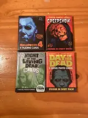 Fright Rags 4 Diff Unopened Wax Packs Halloween 4 Creepshow Day Of Dead Night