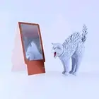 Full-length Mirror VS Cat Mascot Figure Japanese Toy From Japan