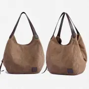 Retro Art Lady Shoulder Bag Simple And Chic Beige Coffee Women's Bags & Handbags