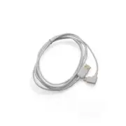 USB 3.1 Type C Plug 90° Angle To USB A 2.0 Plug Adapter Cable 200 CM White