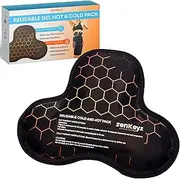 Gel Ice Pack for Injuries - Reusable Cold/hot Pack for Neck, Shoulder, Knee, Hot Cold Therapy for Rotator Cuff Injuries, Bursitis, and Swelling, Large (8'' x 10''), EXTRACOLD for Shoulder Braces