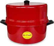 South Indian Thermal Rice Cooker with Stainless Steel Pot 1Kg Aluminium Steamer (4.5 Ltr)