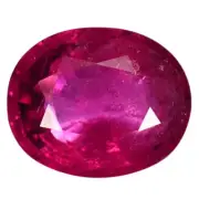 1.73 Ct. Natural Pink Rubellite Tourmaline Oval Shape Gemstone WITH GLC CERTIFY
