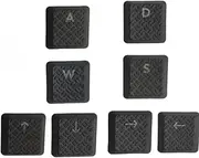 Texture Tactility Backlit Gaming WASD Keycaps and Up Down Right Left Arrow Keys Replacement for Logitech G813 G815 G913 G915 TKL RGB Mechanical Keyboard Keycaps Black