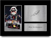 HWC Trading A4 Max Verstappen Formula 1 Gifts Printed Signed Autograph Picture for F1 Formula 1 Racing Fans