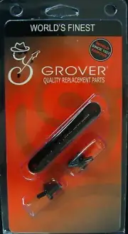Grover 520BC Tune-O-Matic style Nashville bridge, Black Chrome