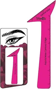 Eyeliner Stencils Pencil Liquid Waterproof Tool For Liner Makeup Brush Pen Stamp Thin Sharpener Cat Eyes Small Angled Wing Tip | Real Beginners Techniques Eye Shadow Lines Gel Eyebrow Pomade Black