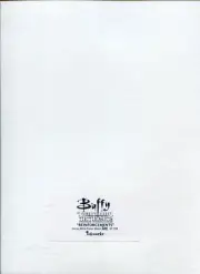 Buffy TVS Memories 'Reinforcements' Uncut Mini Press Sheet Ltd / 299