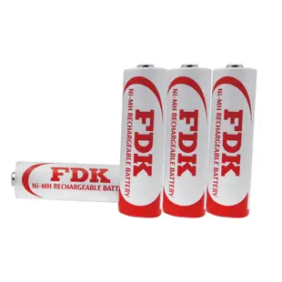 【FDK】日本製2000mAh鎳氫 充電電池3號(AA)4顆 低自放電(FDK日本製 立即用) (3.7折)