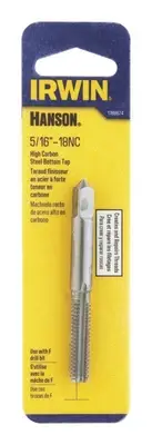Irwin Hanson High Carbon Steel SAE Bottom Tap 5/16 in. 1 pc