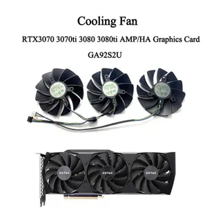 ZOTAC 索泰 RTX3070 3070ti 3080 3080ti AMP/HA GA92S2U 顯卡散熱風扇