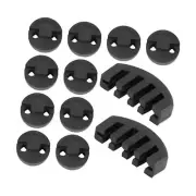 Rubber Violin Practice Mute Set String Mute Accessory Replacement 2 Pcs Claw