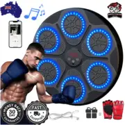 New Music Boxing Machine Smart Bluetooth Wall Mounted Music Boxing Trainer Gym