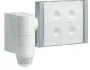 Hager 220/360-DEGREE LED FLOODLIGHT WITH PIR HAGEE600 230V AC White*German Brand