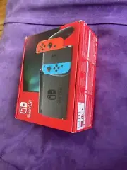 Nintendo Switch Neon Blue and Neon Red Joy-Con (HAC-001-01) console new