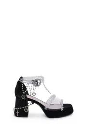 [Sugar Thrillz] Holy Revelation Platform Sandals - Black