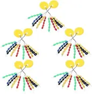 Line Stops 10pcs Stop Beads Floats Fishing Gear Rubber Beads Fish Attraction for Rivers Seas