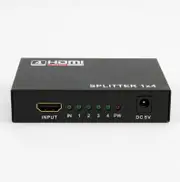 1X4 4 Port V1.4 3D 1080P Full HD HDMI Splitter Hub